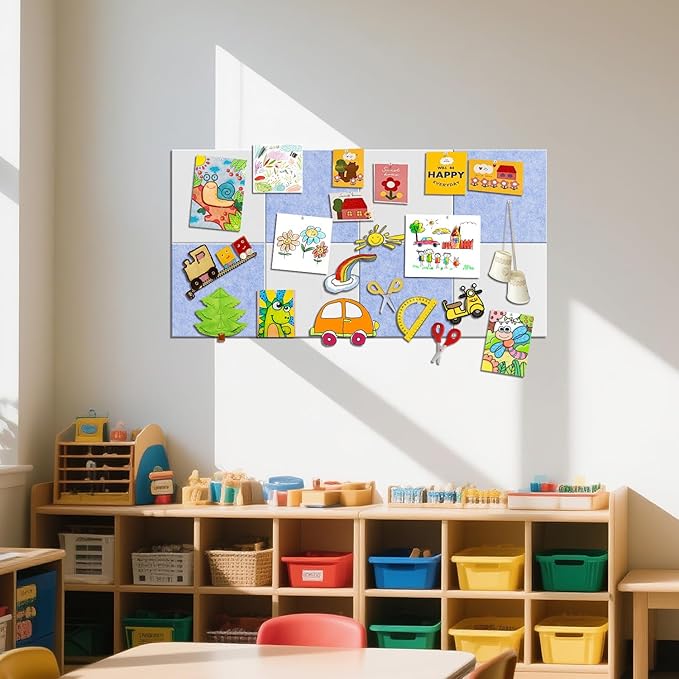 TSJOFFICE Large Cork Board for Wall