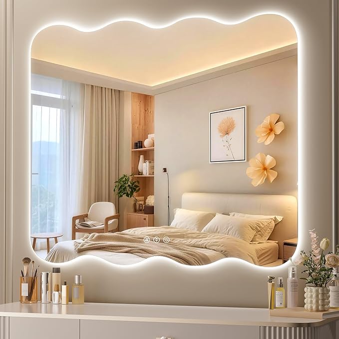 Hasipu Wavy Full Length Mirror