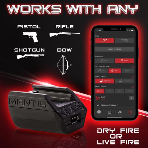 Mantis X10 Dry Fire Training System + 15 Laser Academy Smart Targets