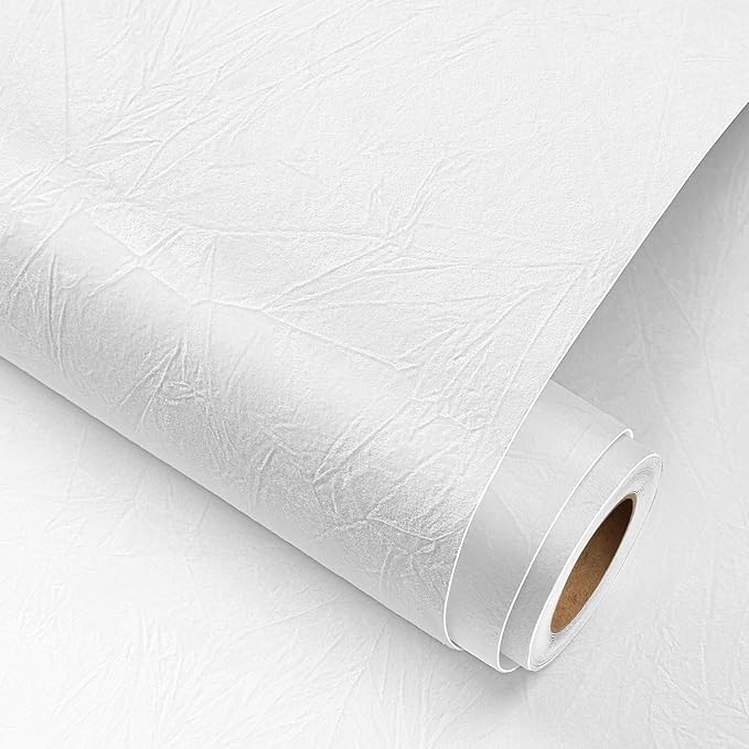 YENHOME 30"X118" Velvet Wallpaper Peel and Stick, Velvet Flocking Contact Paper
