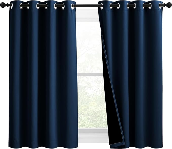 NICETOWN 100% Blackout Curtains