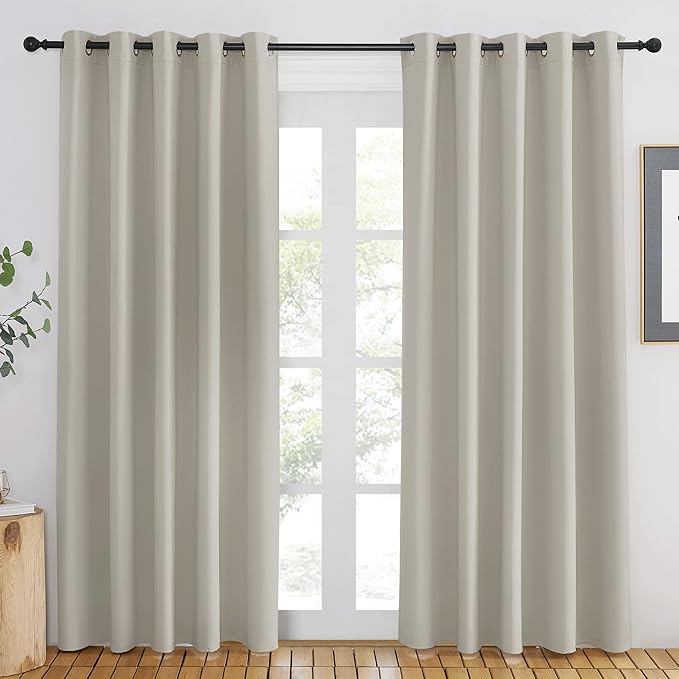 NICETOWN Blackout Natural Curtain