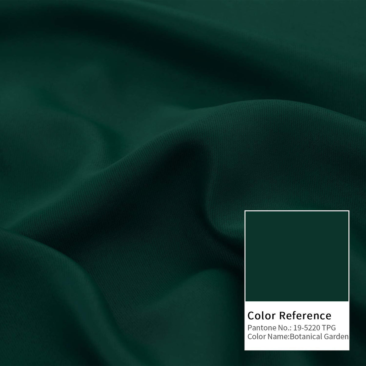 BGment Short Blackout Curtains for Bedroom Window 45 Inch Length - Emerald Green Thermal Insulated Drapes Room Darkening with Rod Pocket for Cafe Bathroom Ktichen, 42 x 45 Inch, 2 Panels