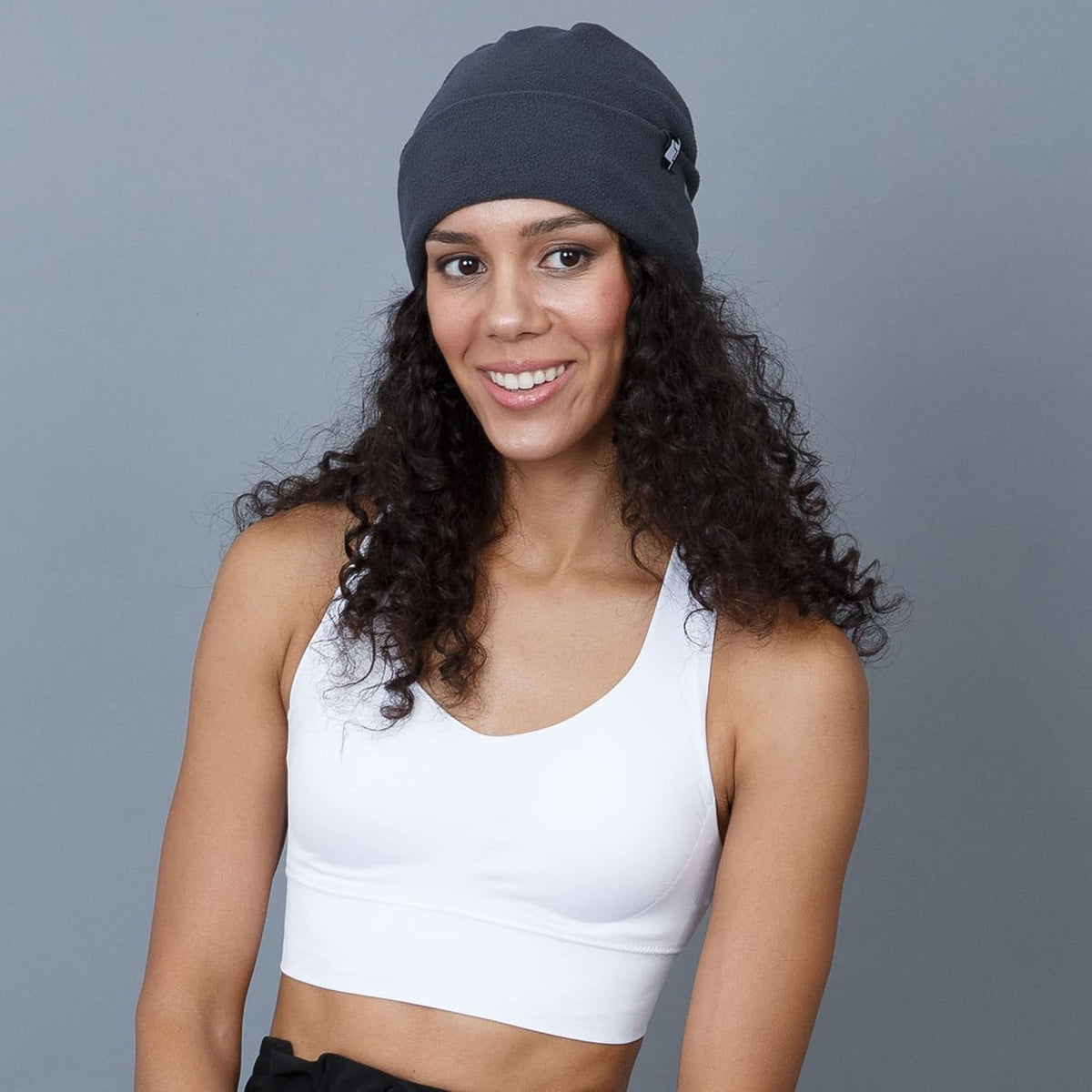 The Hat Depot Fleece Winter Functional Beanie Hat Cold Weather-Reflective Safety for Everyone Performance Stretch