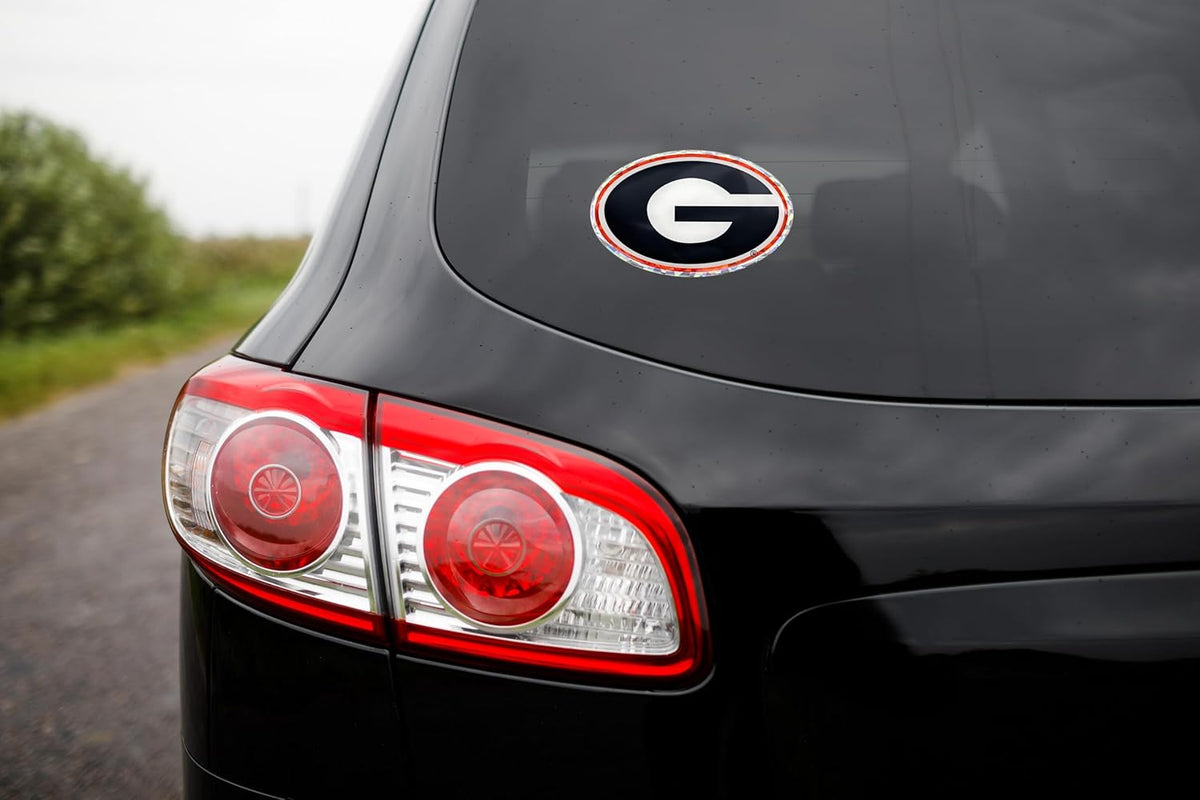 University of Georgia Reflective Decal | Premium 3D All-Weather Sticker for Car, Laptop, Water Bottle & More | Made in the USA