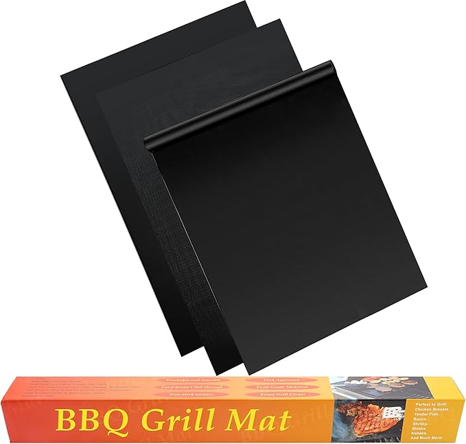 3 Pack Oven Liners for Bottom of Oven,Resuable Large Thick Heavy Duty Oven Mat Set,Non Stick Oven Mats for Bottom of Electric Oven Gas Oven Toaster Oven Microwave Grill,Free Heat Resistant Baking Mat