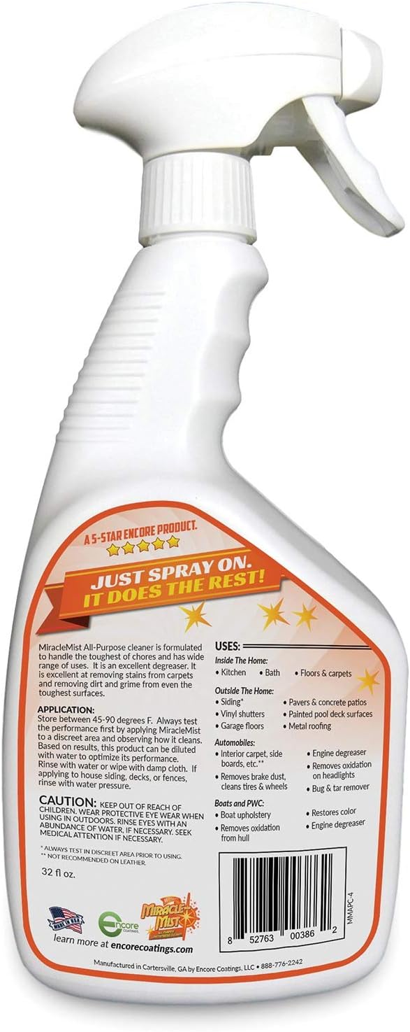 ENCRMMAP4 All-Purpose Concentrated Cleaner (32-Ounce Spray Bottle), Orange