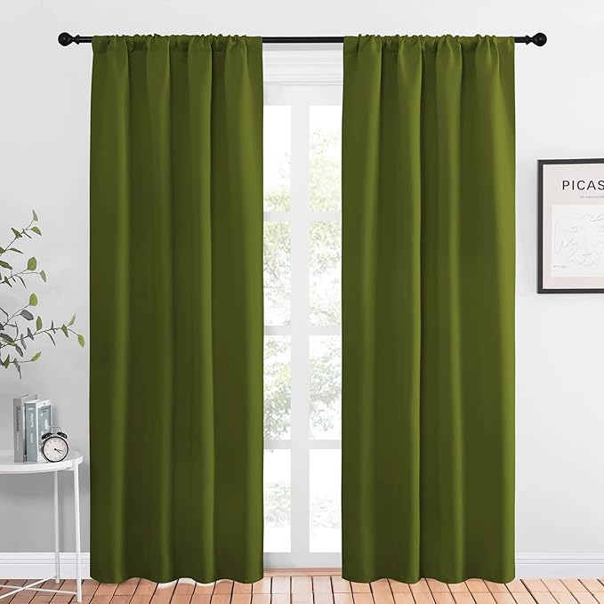 NICETOWN Christmas Decoration Blackout Curtain