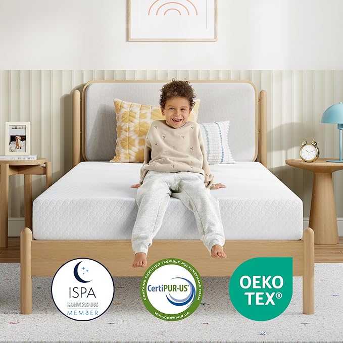 Novilla 6 Inch Queen Size Mattress, Queen Memory Foam Mattress with Cooling Foam & Breathable Comfort Layer, Removable Cover, Pressure Relief Mattresses in a Box for Cool Touch & Support