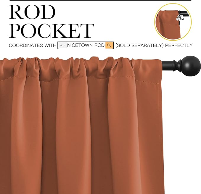 NICETOWN Blackout Curtains and Drapes