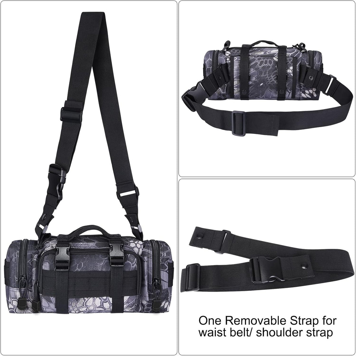 Tactical Waist Pack - G4Free Small Sling Fanny Pack with Hand Carry Handlebar