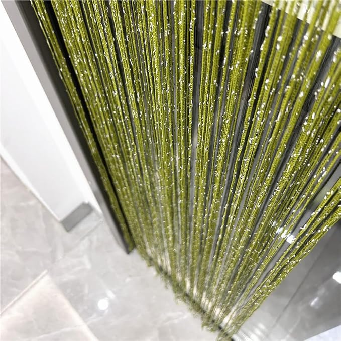 ave split Decorative Door String Curtain Wall Panel Fringe Window Room Divider