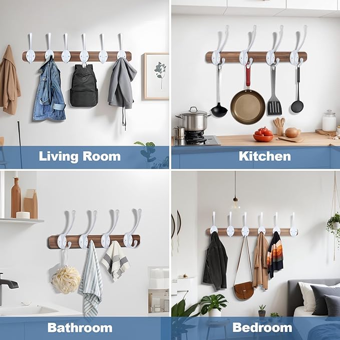 Wall Hooks for Hanging, for Living Room, Bedroom for Towel
