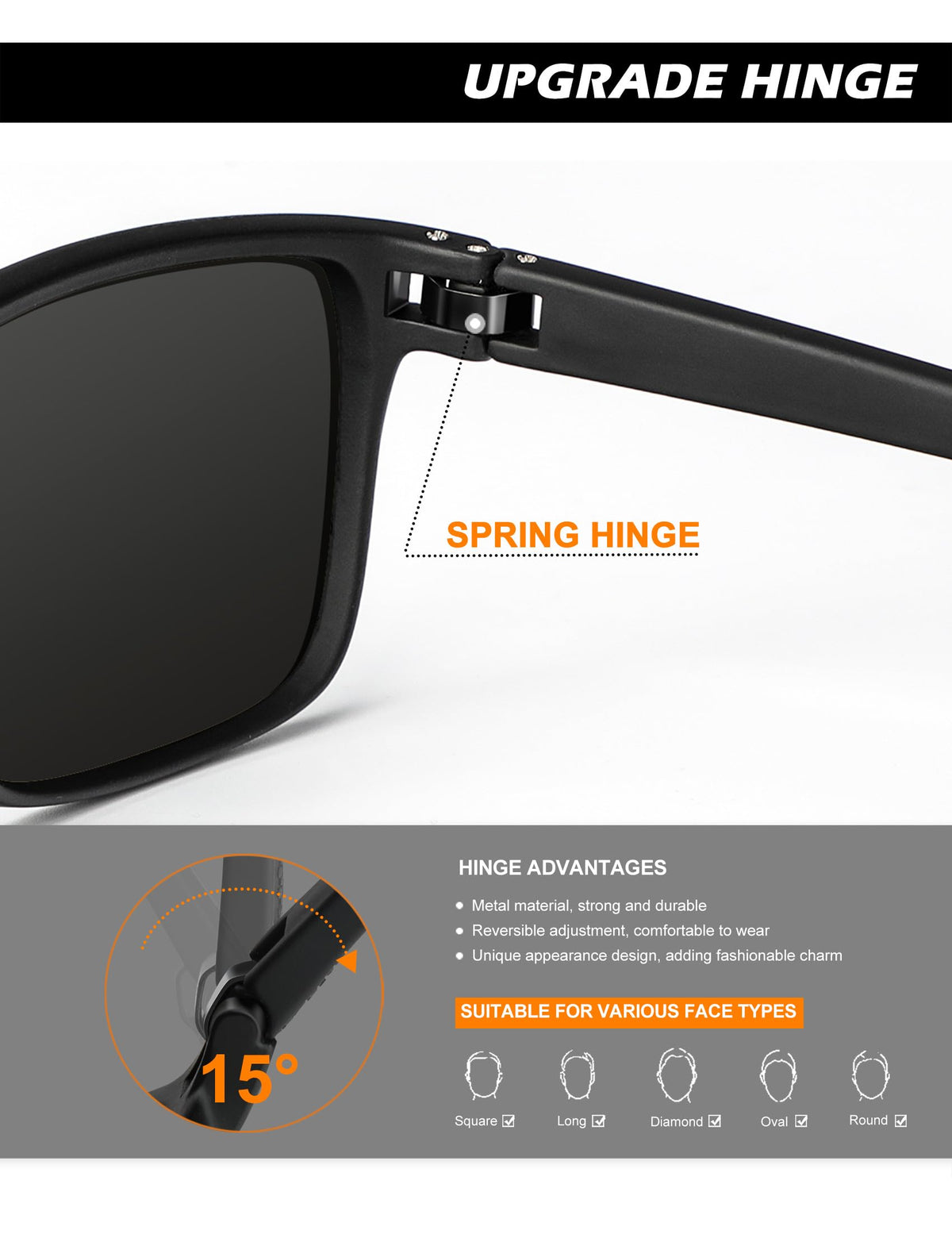 NSSIW Mens-Sunglasses Polarized Sunglasses Men : Classic Sun Glasses with UV Protection for Driving Fishing Golf 4 Packs