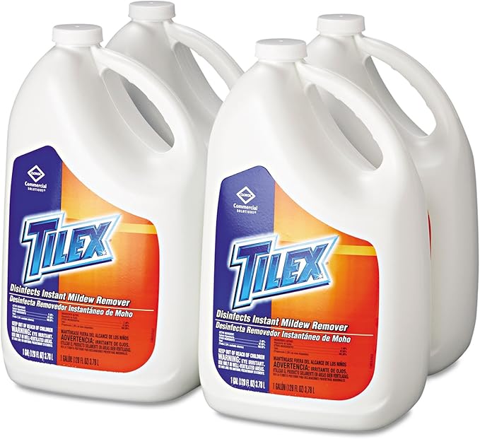 Tilex 35605 Tilex Instant Mildew Remover, 1Gal, 4/CT, Clear