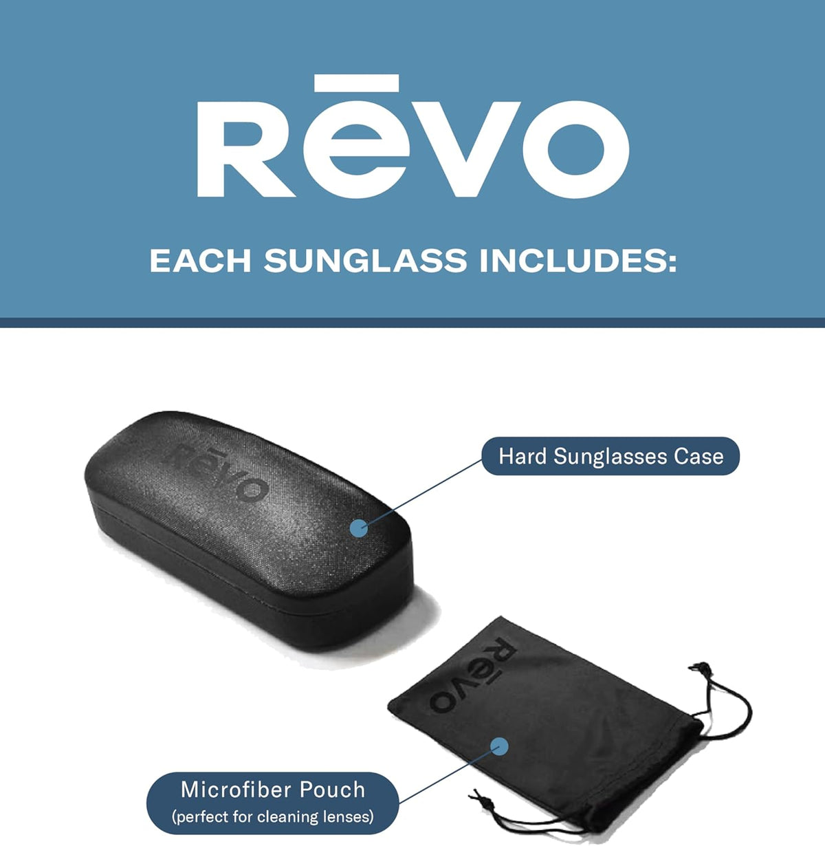 Polarized Rectangle Sport Wrap Sunglasses - Revo Harness for Ultimate Clarity