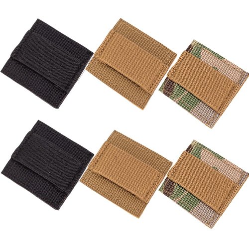 Tactical Cable Storage Board, Helmet Headphone Vest Backpack Accessories Wires Organizer Holder (2Green Cam 2Black 2Khaki)