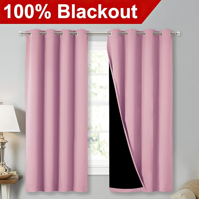 NICETOWN 100% Blackout Curtains