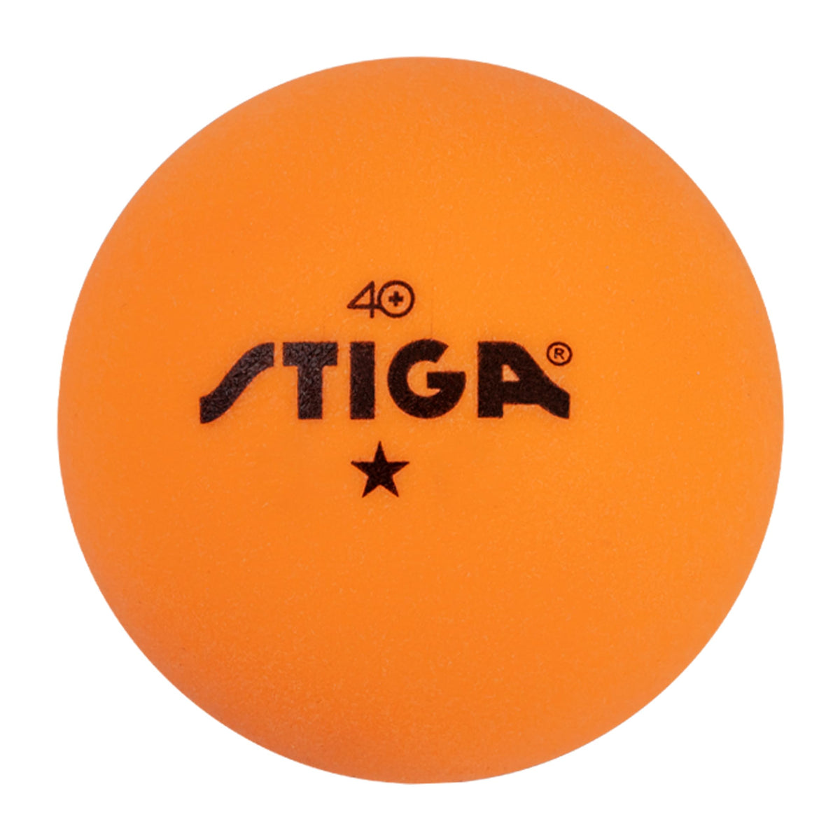 STIGA Ping Pong Balls – 46pk Orange 1-Star Table Tennis Balls, Official Size 40mm ABS Balls, Ultimate Durability for Indoor/Outdoor Ping Pong Tables