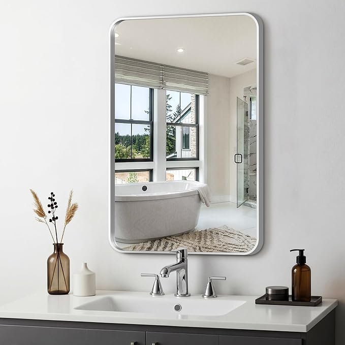 Delma Bathroom Vanity Mirror, High-Definition Bathroom Mirror, Versatile