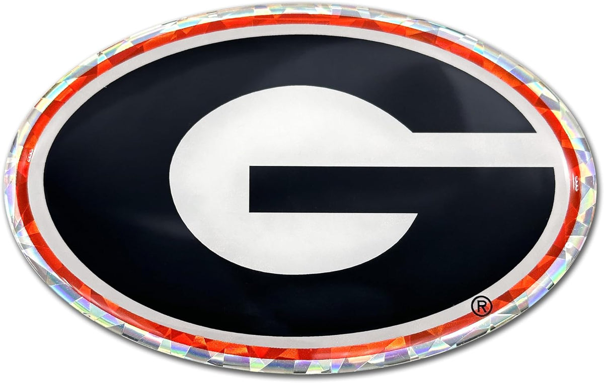 University of Georgia Reflective Decal | Premium 3D All-Weather Sticker for Car, Laptop, Water Bottle & More | Made in the USA