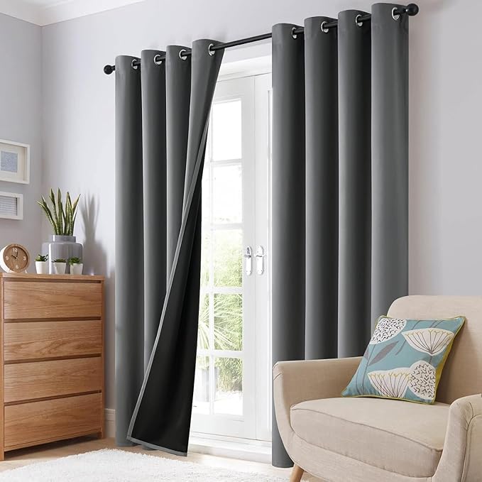 SimpleHome 100% Blackout Curtains