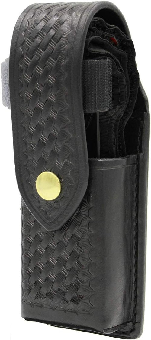 Aker Leather Products Tourniquet Pouch Aker Leather 525 Tourniquet Pouch, Basketweave, Black (Loop not included)