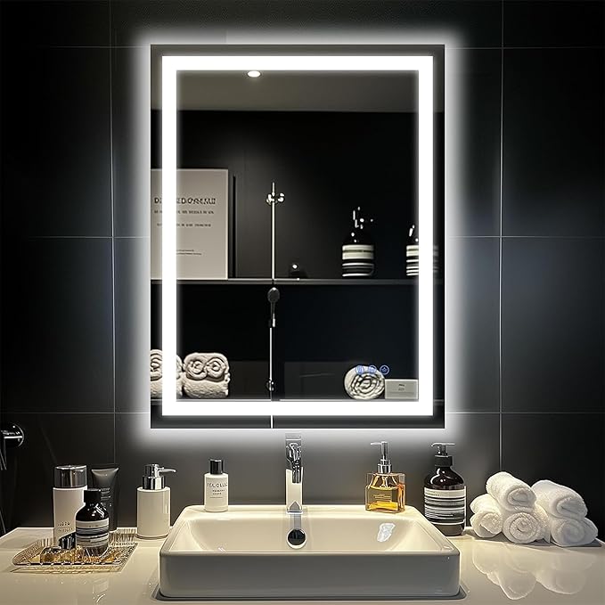 Antok 24"x 32" LED Bathroom Mirror