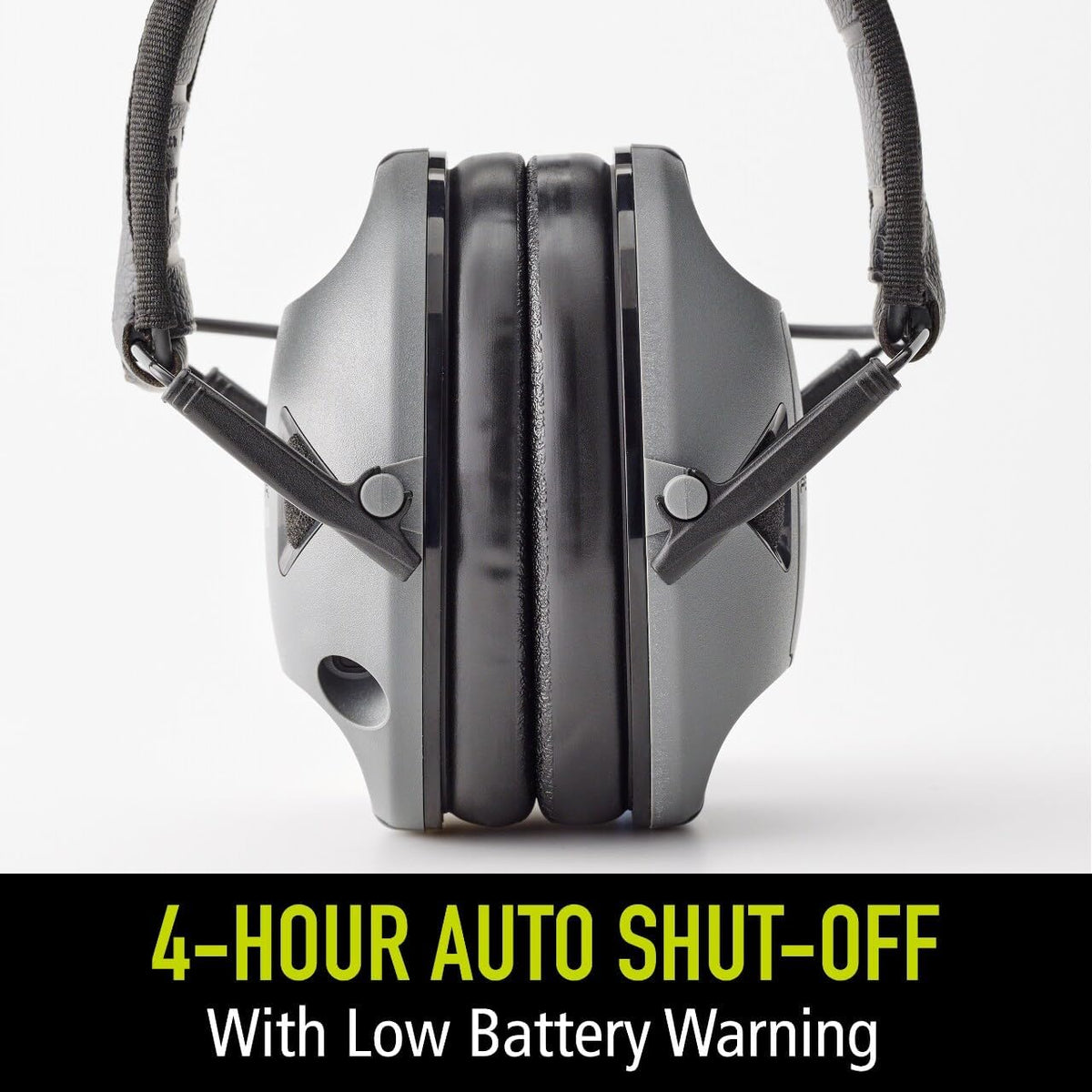 Sport RangeGuard™ Earmuffs by Peltor™ - Gray, Noise-Canceling Hearing Protection