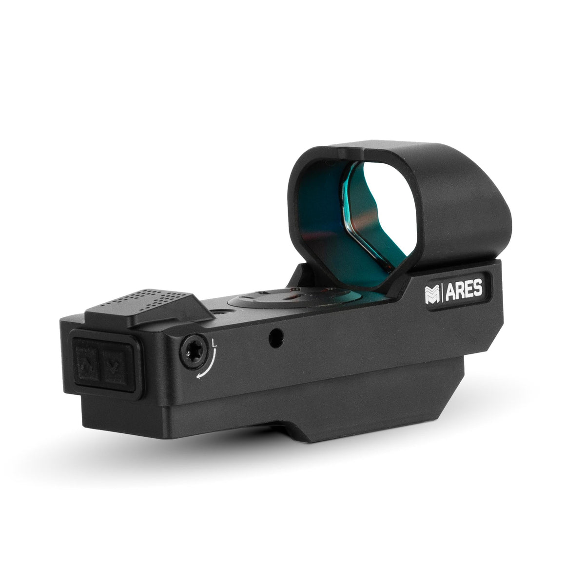 Monstrum Ares V2 Open Reflex Dot Sight for Rifles and Long Guns | with Shake Awake Illumination | Red Dot | A1 Circle Cross Reticle