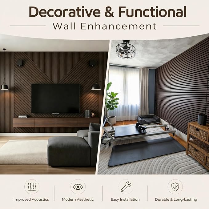 Wood Slat Wall Panels
