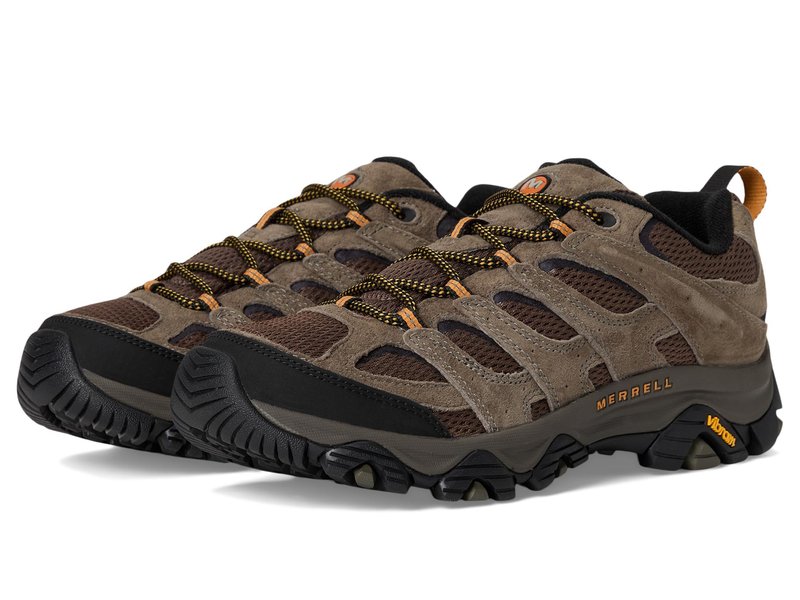 Merrell mens Moab 3 Hiking Shoe, Walnut, 9 Wide US