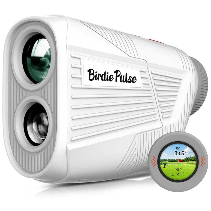Golf Rangefinder with Slope & Magnet，1300 Yards Range Finder for Golf，Flag Locking Vibration，6-6.5X Magnification & HD LCD，Rechargeable Golf Range Finder