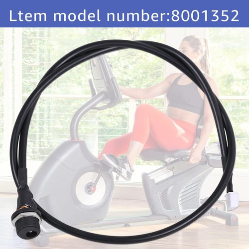 SigeIy Connector Input Cable,Compatible with Nautilus Schwinn Exercise Bikes, Replace 8001352