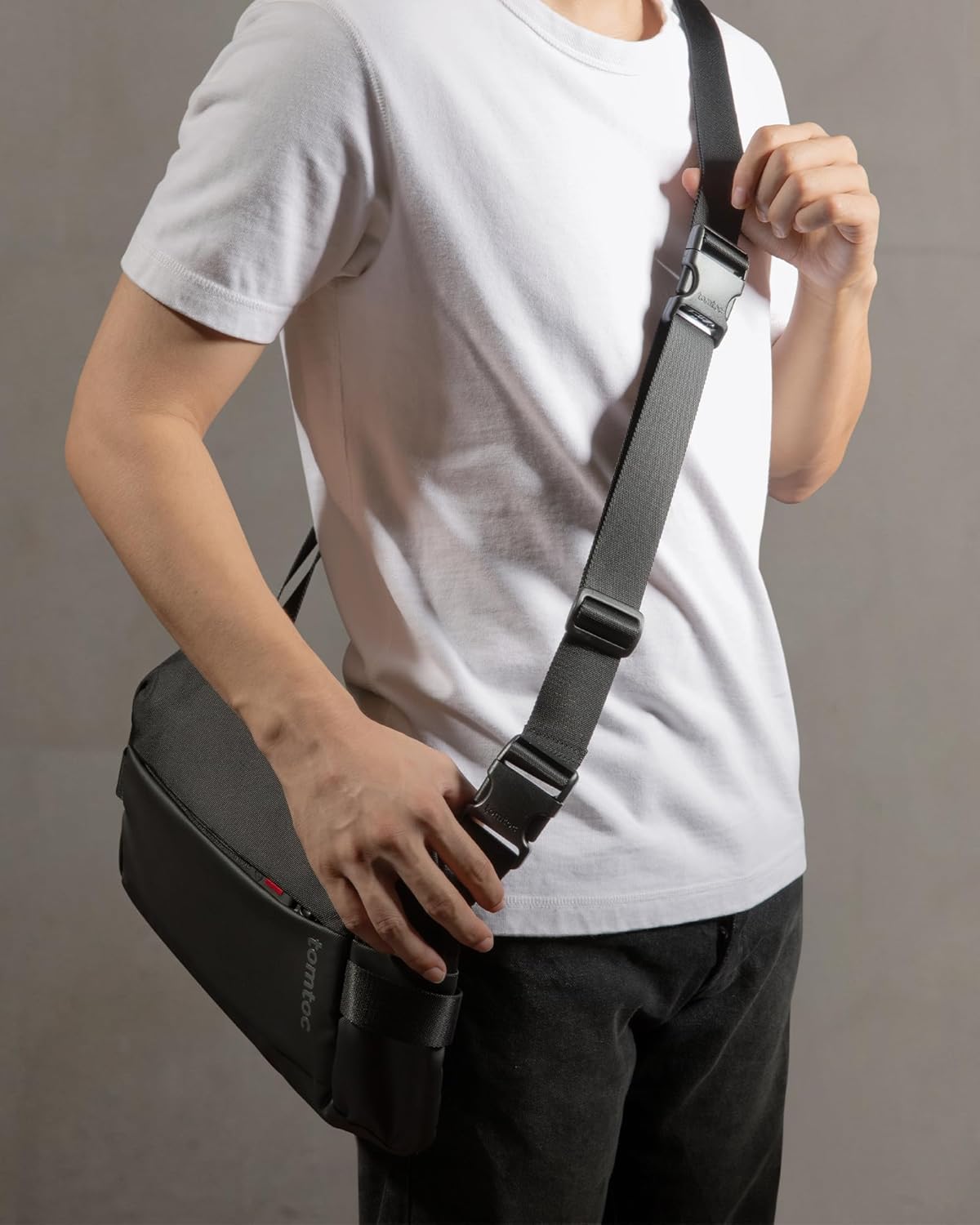 tomtoc Adjustable Extension Strap - 9.84" to 17.72" for Perfect Fit on Explorer-T21 & Navigator-T24 Sling Bags