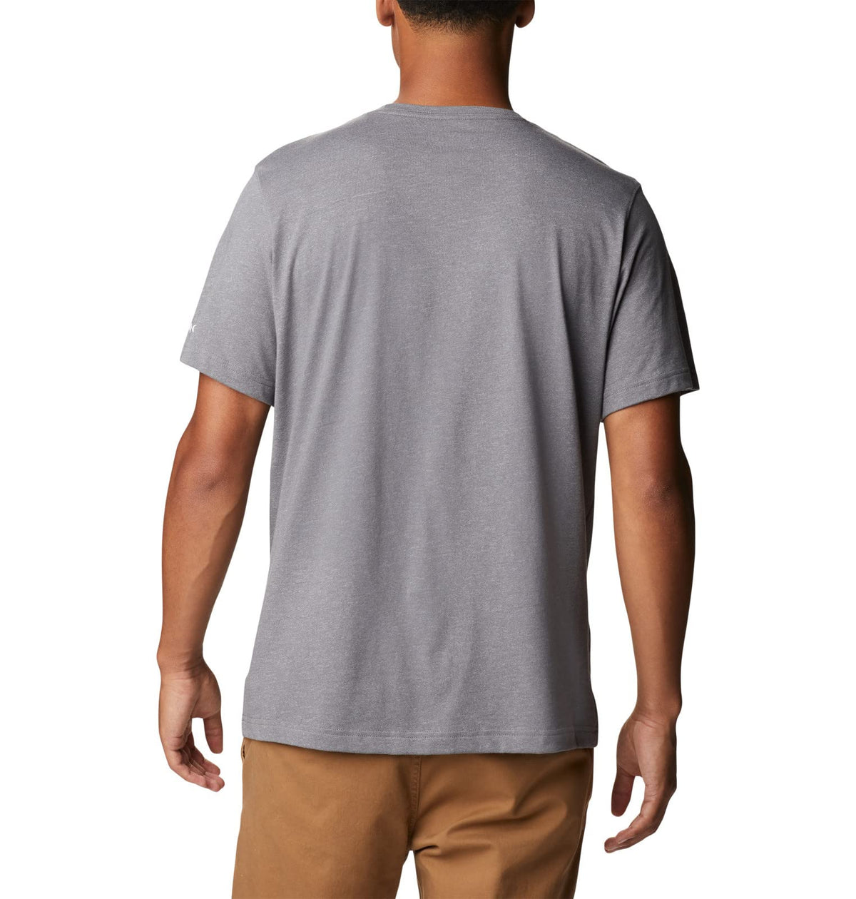 Columbia Men's Thistletown Hills Graphic Short Sleeve, City Grey Heather/Hikers Graphic, 2X Big