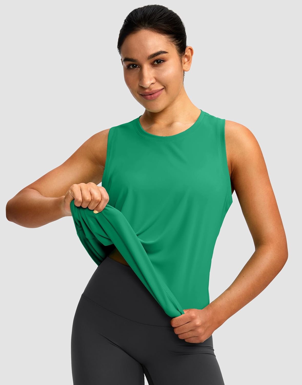 Skiennix Women's Racerback Workout Tank Tops - Sleeveless Loose Fit for Yoga & Gym | Various Colors