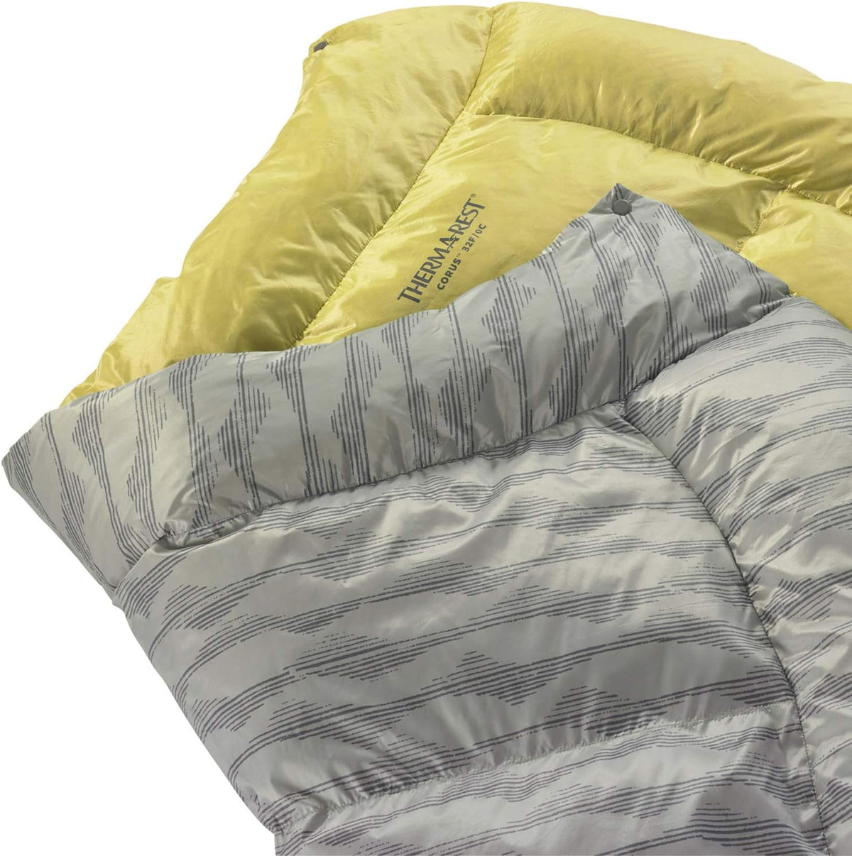 Therm-a-Rest Corus Down Camping Quilt - 32°F/0°C, Lightweight & Compact for Backpacking