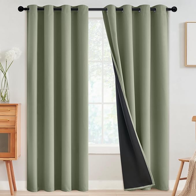 SimpleHome 100% Blackout Curtains