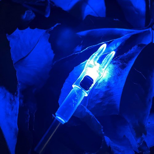 DEEPOWER Lighted Nocks for Arrows - ON/OFF Switch with H, S, GT Bushings | Fits .204”, .233”, .244”, .246”