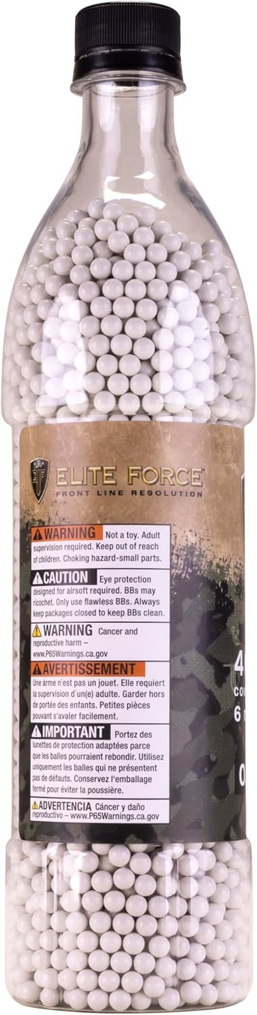 Elite Force 6mm Airsoft BBs - Premium Competition Grade, 4000 Count for Ultimate Precision