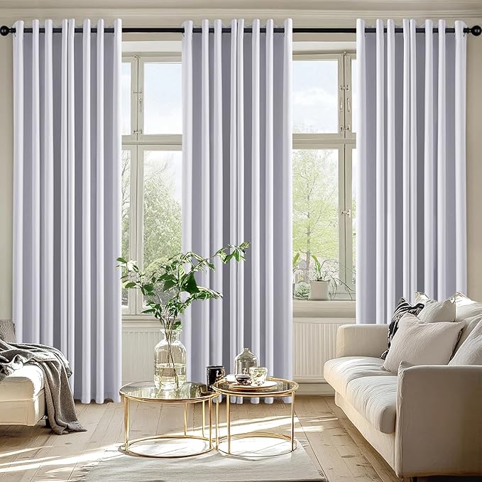 MIULEE Blackout Curtains for Bedroom Living Room 2 Panels, Thermal Insulated
