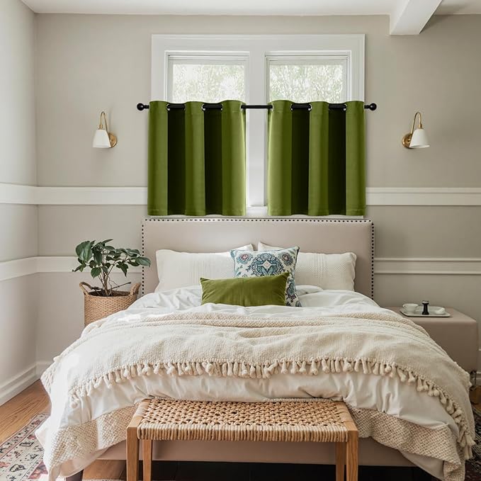 MIULEE Blackout Curtains for Bedroom Living Room 2 Panels, Thermal Insulated