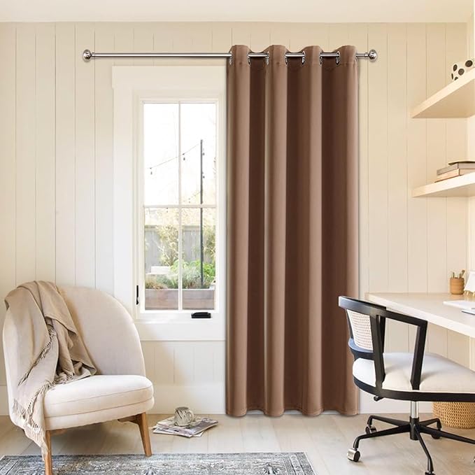 ChrisDowa Blackout Curtains 102 Inches Long