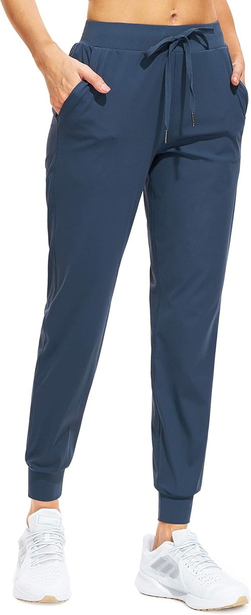 Libin Women's Joggers - Athletic Running Sweatpants with Pockets | Tapered Fit in Petite/Regular/Tall