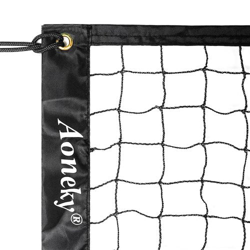 Aoneky Outdoor Replacement 21ft Portable Volleyball/Pickleball/Badminton Net - Indoor Standard Regulation Volleyball/Pickleball/Badminton Court Netting Only