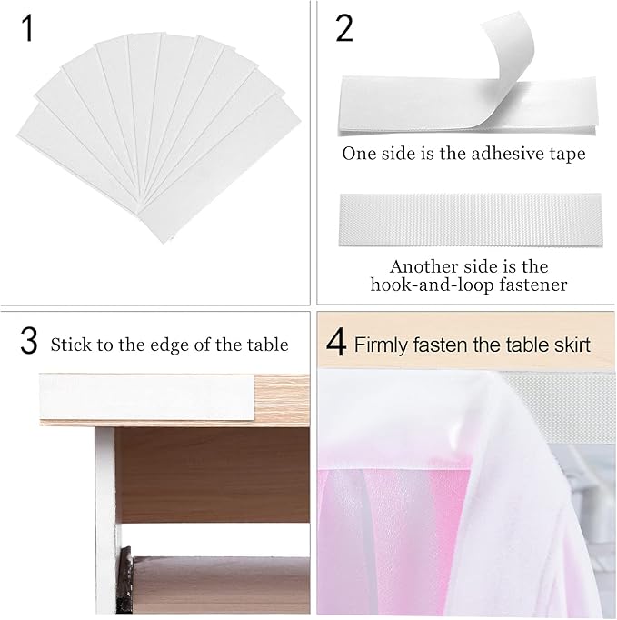 Pink Blue Tulle Table Skirt Gender Reveal Tutu Table Skirts for Baby Shower Girl Boy Birthday Party Cake Dessert Banquet Table Decorations 9ft
