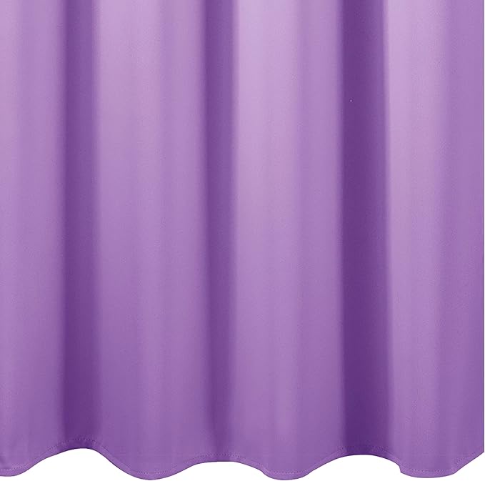 LEMOMO Blackout Curtains 66 x 84 inch/Lavender Curtains Set of 2 Panels/Thermal