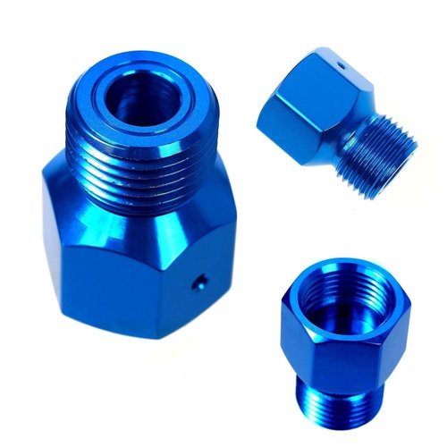 CO2 Paintball Tank Adapter - Interstate Pneumatics WRCO2-5A4 to CGA 320 Male Fitting