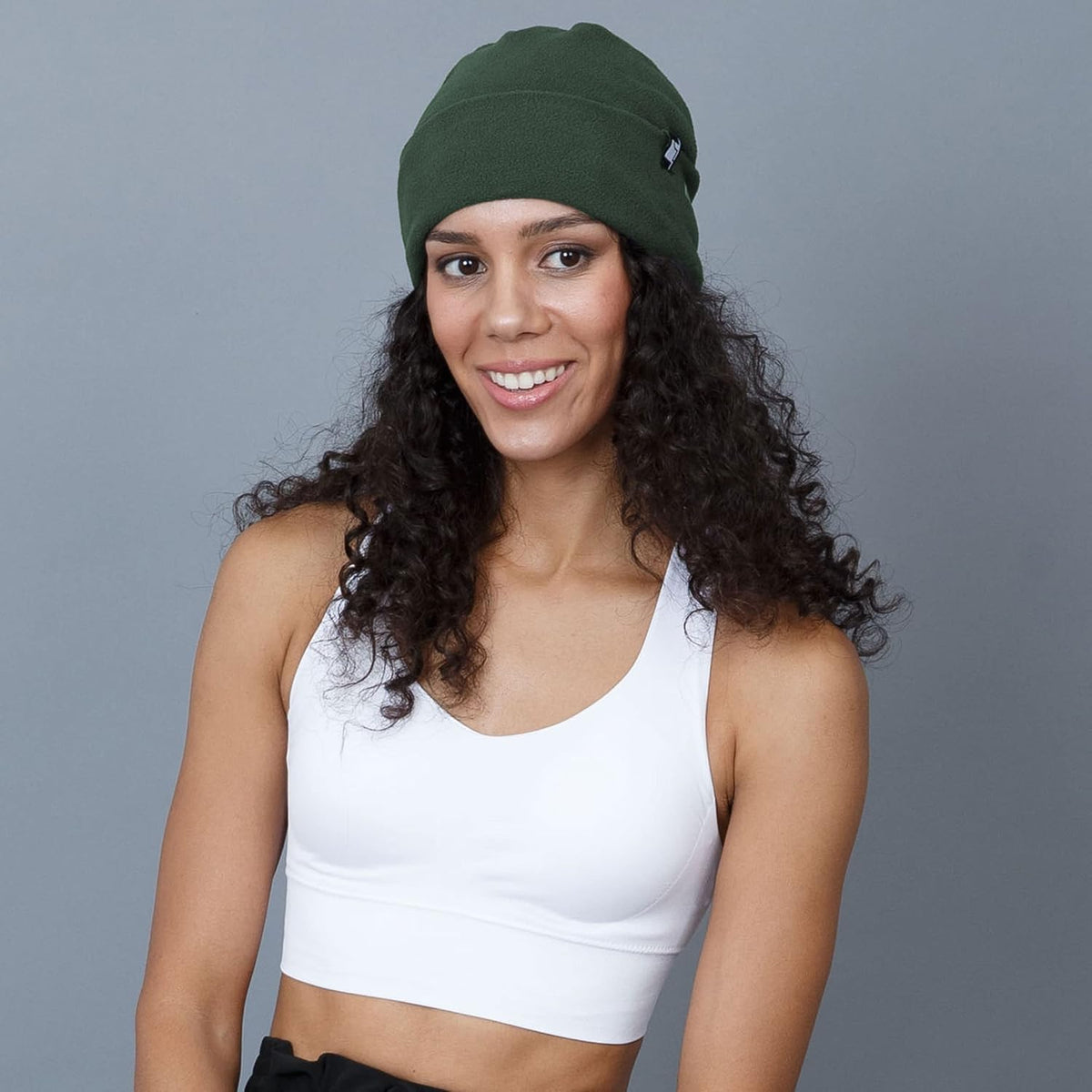 The Hat Depot Fleece Winter Functional Beanie Hat Cold Weather-Reflective Safety for Everyone Performance Stretch